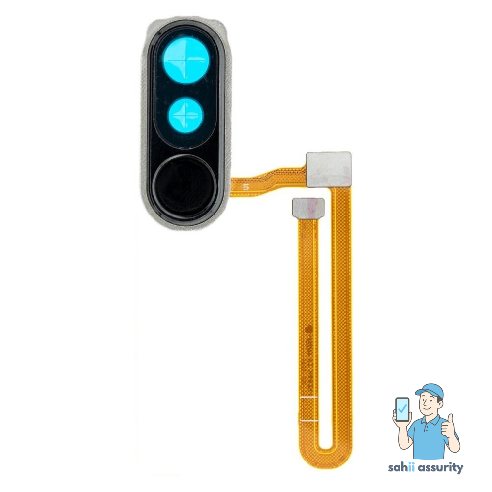 Fingerprint Sensor with Flex Cable for Xiaomi Pocophone F1 Black thumbnail